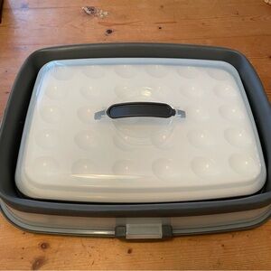 Prep Works By Progressive Collapsible Entertaining 4-in-1 Carrier EUC